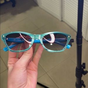Blue Dior sunglasses